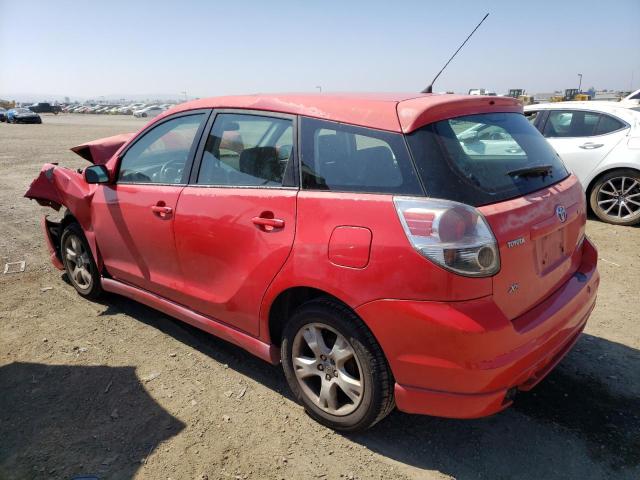 2T1KR32E45C367957 - 2005 TOYOTA COROLLA MA XR RED photo 2