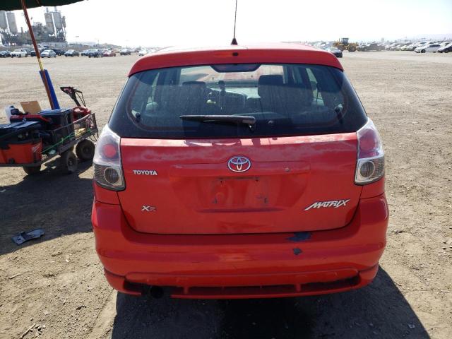 2T1KR32E45C367957 - 2005 TOYOTA COROLLA MA XR RED photo 6
