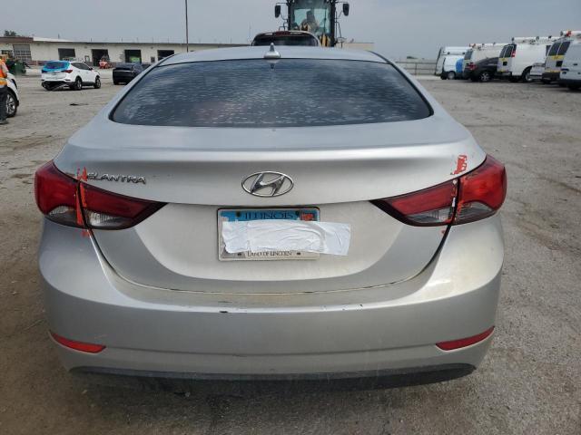 5NPDH4AE3GH736276 - 2016 HYUNDAI ELANTRA SE SILVER photo 6