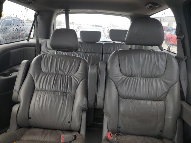5FNRL38618B101294 - 2008 HONDA ODYSSEY EXL BLUE photo 10