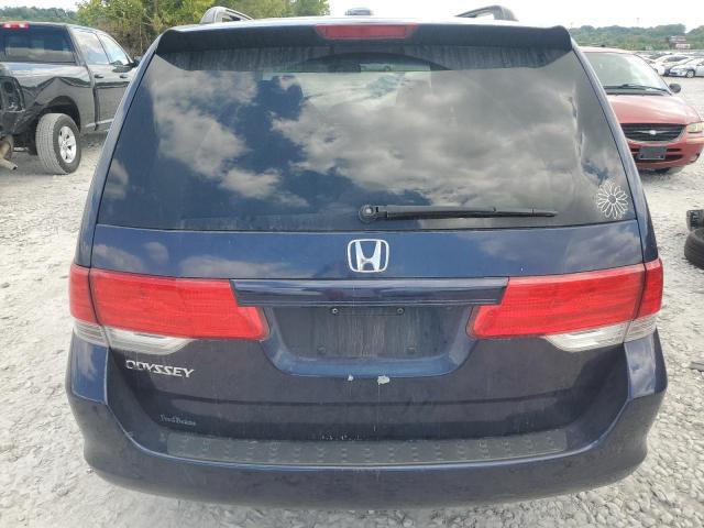 5FNRL38618B101294 - 2008 HONDA ODYSSEY EXL BLUE photo 6