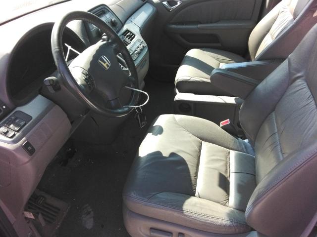 5FNRL38618B101294 - 2008 HONDA ODYSSEY EXL BLUE photo 7