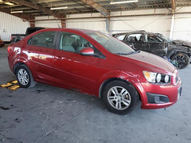 1G1JA5SH3C4112413 - 2012 CHEVROLET SONIC LS RED photo 4