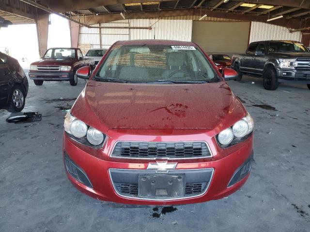 1G1JA5SH3C4112413 - 2012 CHEVROLET SONIC LS RED photo 5