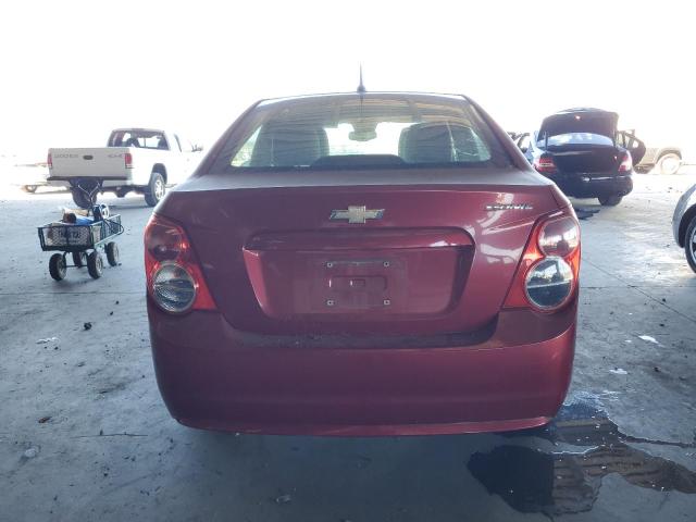 1G1JA5SH3C4112413 - 2012 CHEVROLET SONIC LS RED photo 6