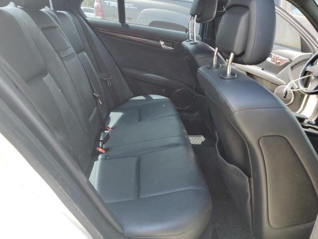 WDDGF8BB7AR108449 - 2010 MERCEDES-BENZ C 300 4MATIC WHITE photo 10