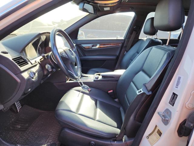 WDDGF8BB7AR108449 - 2010 MERCEDES-BENZ C 300 4MATIC WHITE photo 7