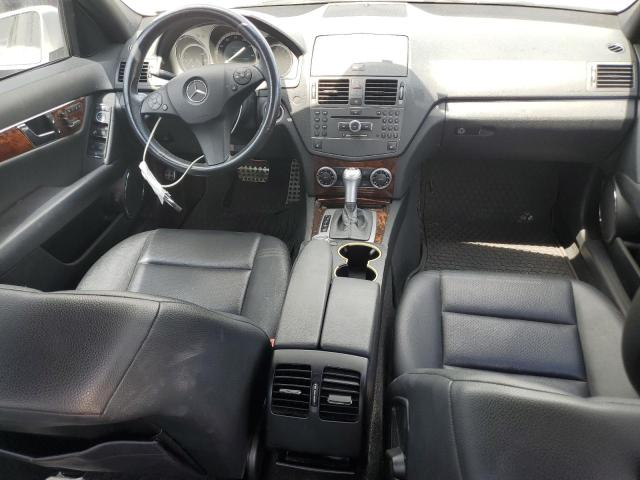 WDDGF8BB7AR108449 - 2010 MERCEDES-BENZ C 300 4MATIC WHITE photo 8