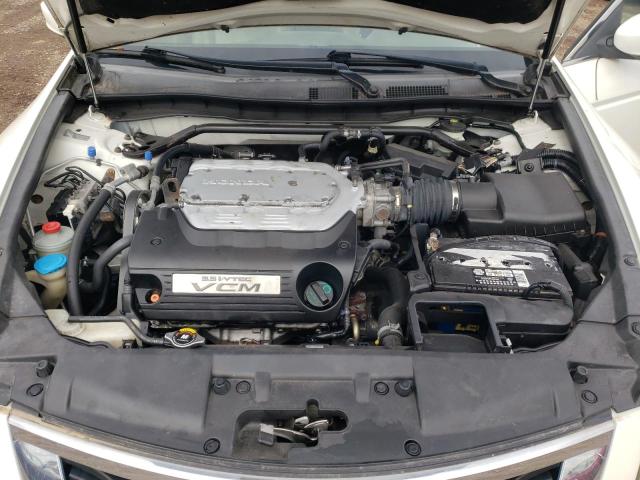 1HGCP36889A011215 - 2009 HONDA ACCORD EXL WHITE photo 11