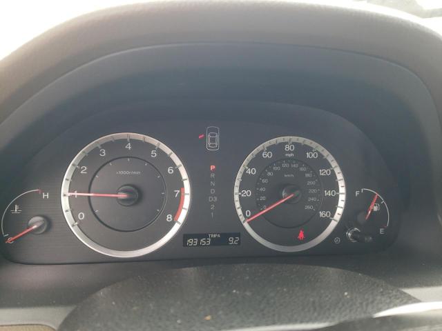 1HGCP36889A011215 - 2009 HONDA ACCORD EXL WHITE photo 9