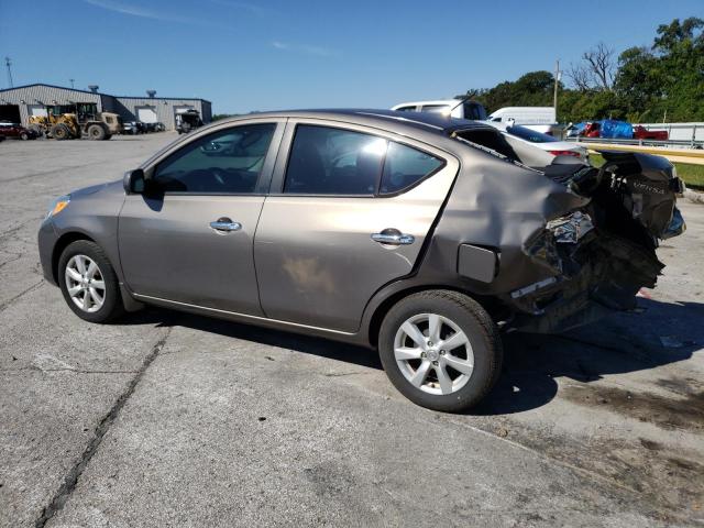 3N1CN7AP5CL927248 - 2012 NISSAN VERSA S GRAY photo 2