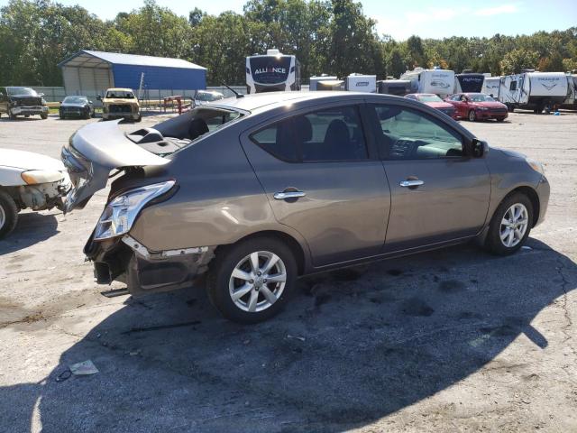 3N1CN7AP5CL927248 - 2012 NISSAN VERSA S GRAY photo 3