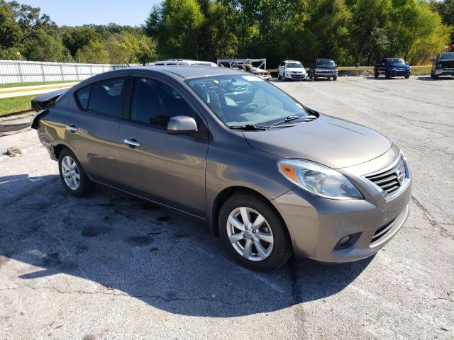 3N1CN7AP5CL927248 - 2012 NISSAN VERSA S GRAY photo 4