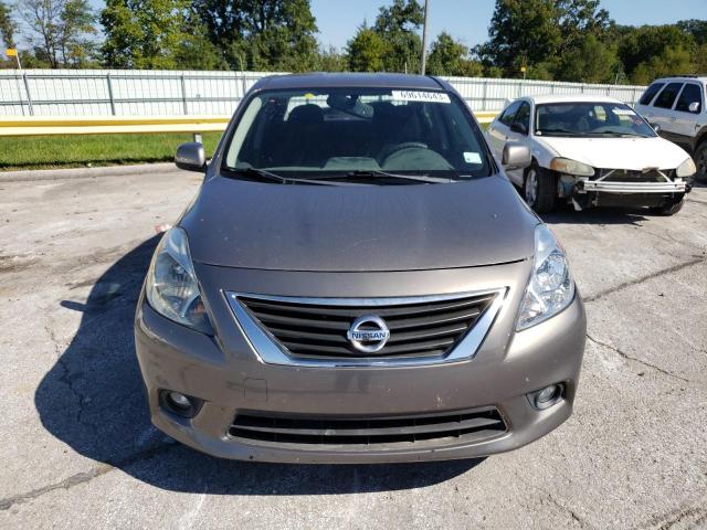 3N1CN7AP5CL927248 - 2012 NISSAN VERSA S GRAY photo 5