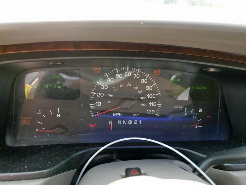 1LNHM81W5YY837604 - 2000 LINCOLN TOWN CAR EXECUTIVE Արծաթագույն լուսանկար 9