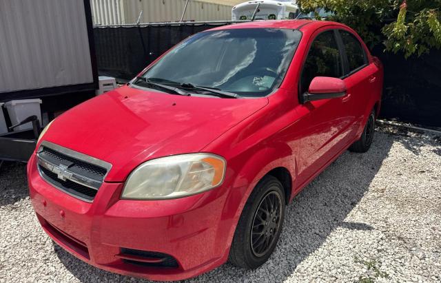 KL1TD5DE4AB048957 - 2010 CHEVROLET AVEO LS RED photo 2