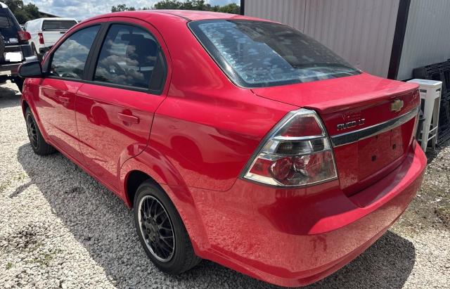 KL1TD5DE4AB048957 - 2010 CHEVROLET AVEO LS RED photo 3
