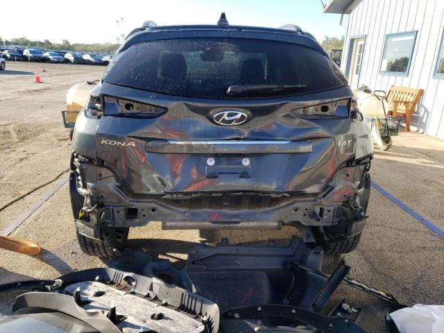 KM8K33A52LU414210 - 2020 HYUNDAI KONA LIMITED GRAY photo 6