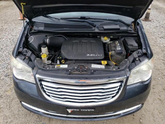 2C4RC1BG7DR745080 - 2013 CHRYSLER TOWN & COU TOURING ნაცრისფერი ფოტო 12