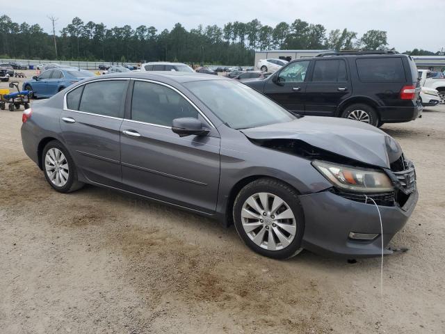1HGCR2F87DA071189 - 2013 HONDA ACCORD EXL GRAY photo 4