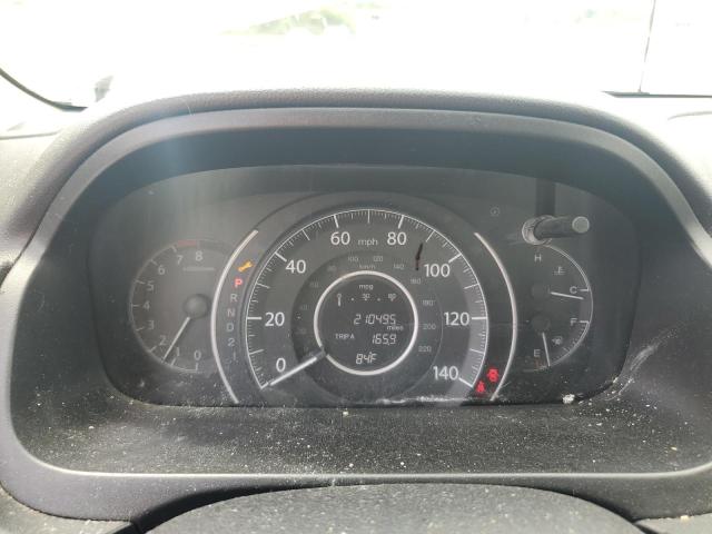 5J6RM3H74CL014284 - 2012 HONDA CR-V EXL SILVER photo 9