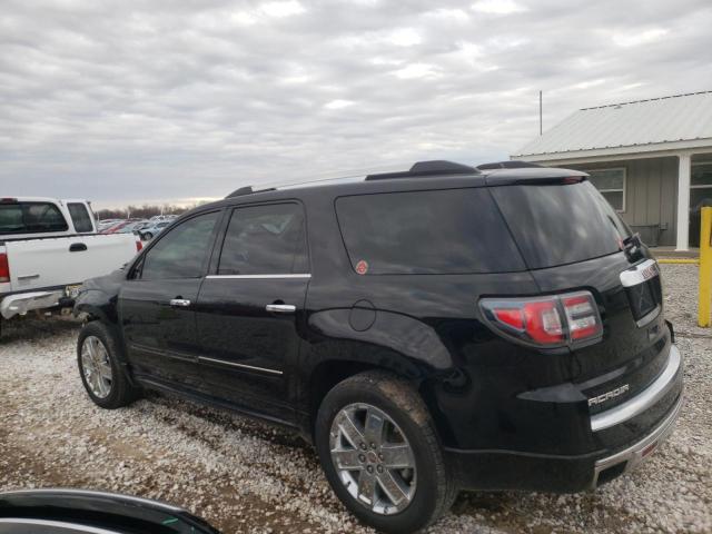 1GKKRTKD7GJ255754 - 2016 GMC ACADIA DENALI BLACK photo 2