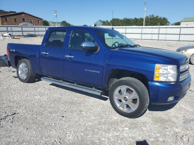 3GCPKTE73CG292369 - 2012 CHEVROLET 1500 K1500 LTZ BLUE photo 4