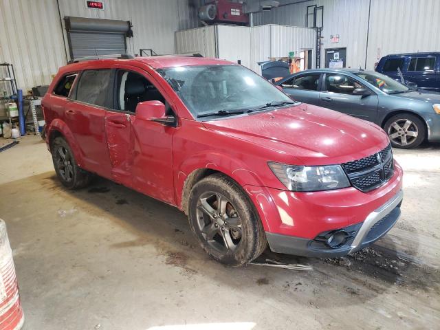 3C4PDCGB4FT727598 - 2015 DODGE JOURNEY CROSSROAD RED photo 4