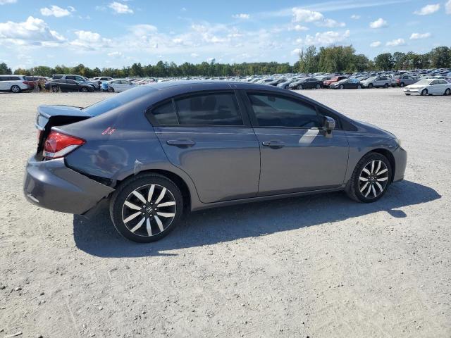 2HGFB2F99FH512089 - 2015 HONDA CIVIC EXL GRAY photo 3