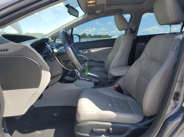 2HGFB2F99FH512089 - 2015 HONDA CIVIC EXL GRAY photo 7