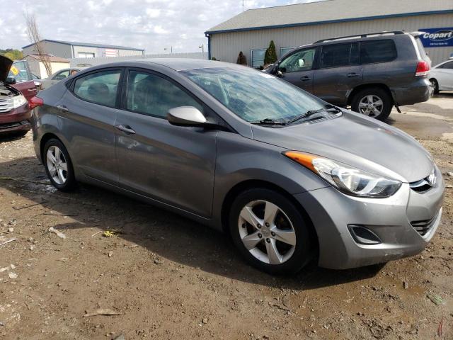 5NPDH4AE8DH356443 - 2013 HYUNDAI ELANTRA GLS GRAY photo 4