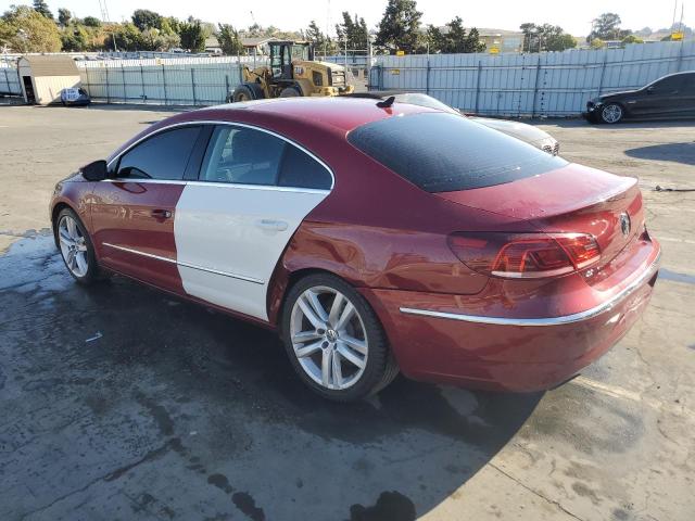 WVWRN7AN2EE519119 - 2014 VOLKSWAGEN CC LUXURY RED photo 2