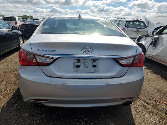 5NPEC4AC4DH669183 - 2013 HYUNDAI SONATA SE SILVER photo 6