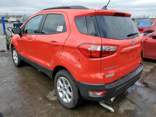 MAJ6S3GL1NC460088 - 2022 FORD ECOSPORT SE Kırmızı fotoğraf 2