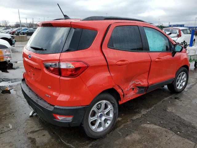 MAJ6S3GL1NC460088 - 2022 FORD ECOSPORT SE Kırmızı fotoğraf 3