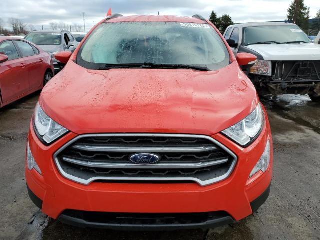 MAJ6S3GL1NC460088 - 2022 FORD ECOSPORT SE Kırmızı fotoğraf 5