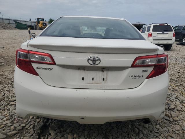 4T1BF1FK5CU511265 - 2012 TOYOTA CAMRY BASE WHITE photo 6