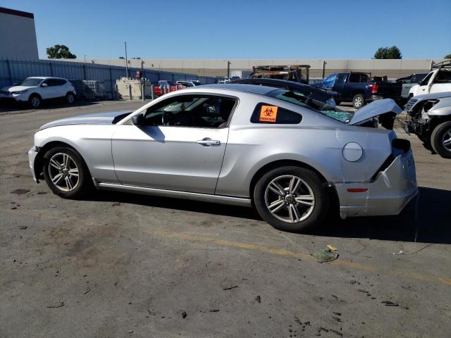 1ZVBP8AM7E5310304 - 2014 FORD MUSTANG SILVER photo 2