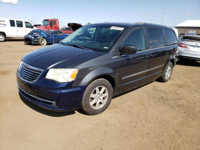 2A4RR5DG9BR714438 - 2011 CHRYSLER TOWN & COU TOURING გრაფიტი ფოტო 1