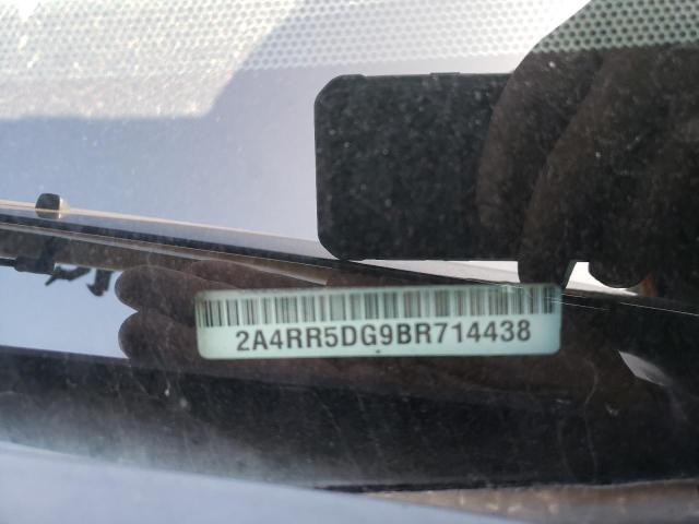 2A4RR5DG9BR714438 - 2011 CHRYSLER TOWN & COU TOURING გრაფიტი ფოტო 14