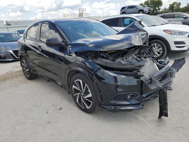 3CZRU6H10KG723268 - 2019 HONDA HR-V SPORT BLACK photo 4