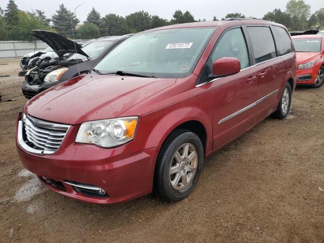 2A4RR5DG5BR750885 - 2011 CHRYSLER TOWN & COU TOURING 红色 照片 1