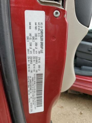 2A4RR5DG5BR750885 - 2011 CHRYSLER TOWN & COU TOURING 红色 照片 12