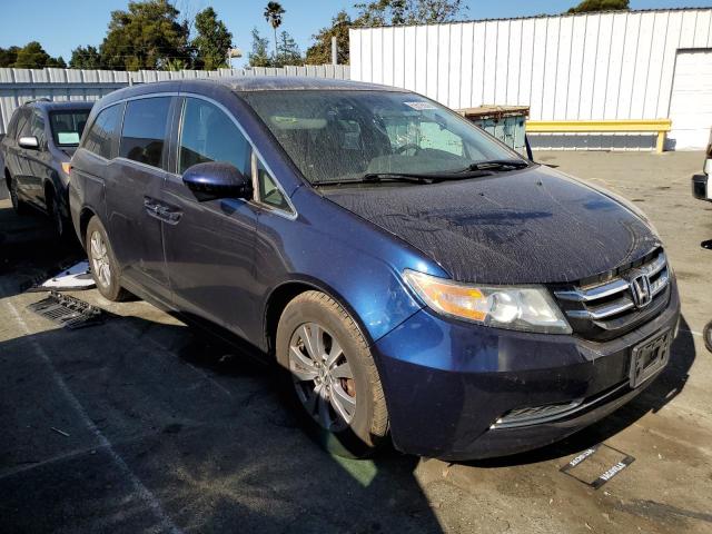 5FNRL5H35GB059390 - 2016 HONDA ODYSSEY SE BLUE photo 4