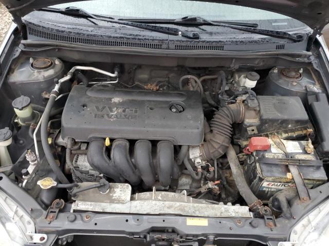 1NXBR32E78Z018469 - 2008 TOYOTA COROLLA CE GRAY photo 11