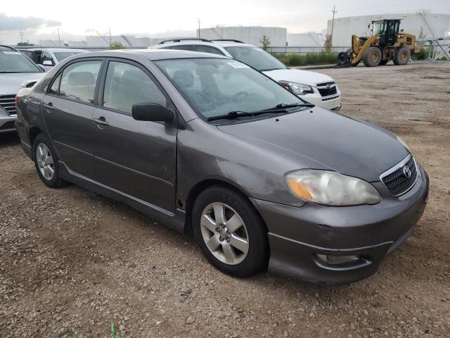 1NXBR32E78Z018469 - 2008 TOYOTA COROLLA CE GRAY photo 4