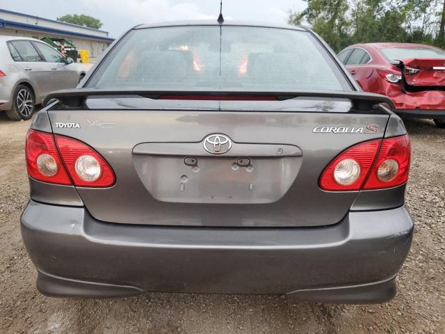 1NXBR32E78Z018469 - 2008 TOYOTA COROLLA CE GRAY photo 6