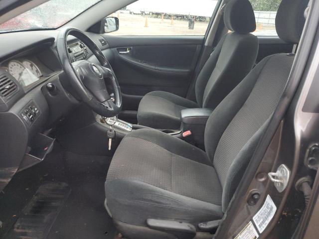 1NXBR32E78Z018469 - 2008 TOYOTA COROLLA CE GRAY photo 7