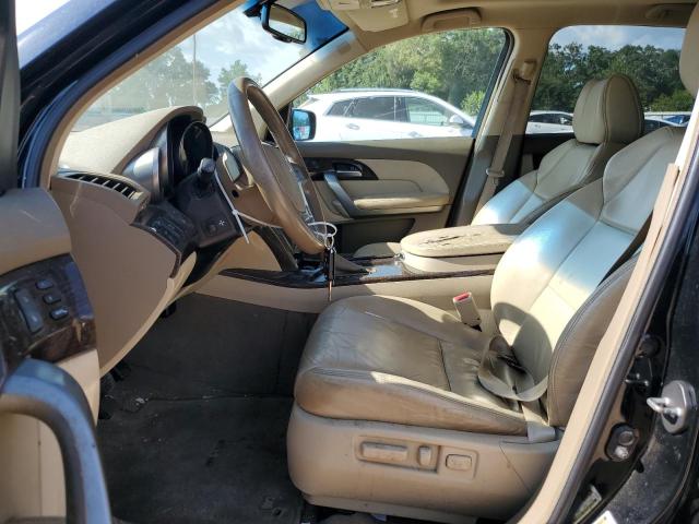 2HNYD2H36CH517086 - 2012 ACURA MDX TECHNOLOGY BLACK photo 7