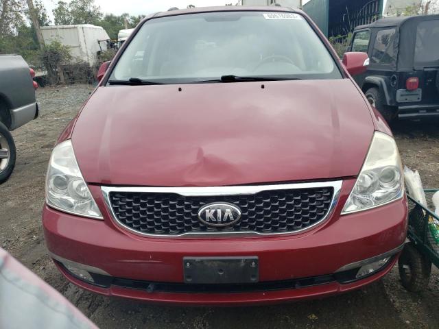 KNDMG4C75E6571789 - 2014 KIA SEDONA LX BURGUNDY photo 5